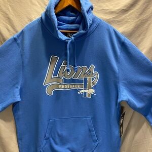 Detroit Lions Men's Blue Hoodie NWT